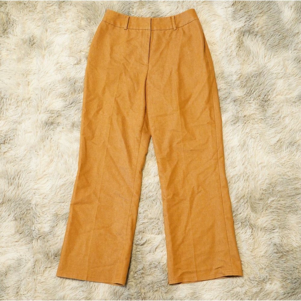 Etcetera Pants Orange No Pockets Womens Size 8
